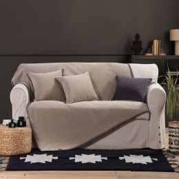 Ριχτάρι Brand Beige Nef-Nef Πολυθρόνα 170x180cm Ακρυλικό-Πολυέστερ