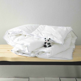 Πάπλωμα Κούνιας Beetle White Nima 110x150cm Microfiber