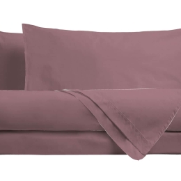 Amo la Casa Σετ Σεντόνια Bio King Size με Λάστιχο 240x290 - Μωβ