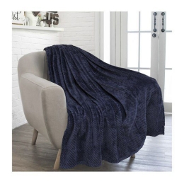 Amo la Casa Κουβέρτα Υπέρδιπλη Flannel 250X200 - Jupita Μπλε