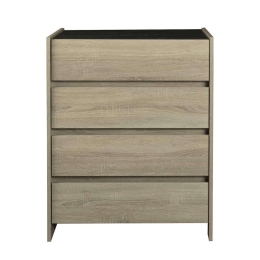 Κομότα Gasper 09-1223 76x46xH92cm Sonoma