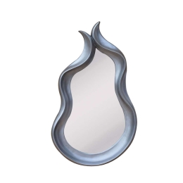 Καθρέπτης Flame 65xH116cm Silver 11-0320 Ξύλο