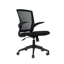Πολυθρόνα Γραφείου Sharp 58x58,5xH93/103cm Black 25-0567