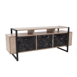 Έπiπλο Τηλεόρασης Wagon 05-0545 150x40x60cm Multi Μελαμίνη,Μέταλλο