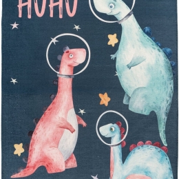 Χαλί Παιδικό Greta 617 Huhu Blue-Pink Obsession 115X170cm