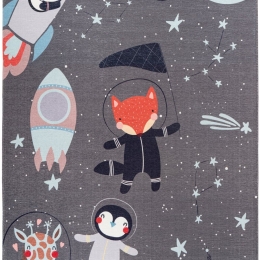 Χαλί Παιδικό Greta 600 Space Grey Obsession 115X170cm