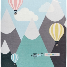 Χαλί Παιδικό Greta 605 Balloon Ciel-Grey Obsession 115X170cm