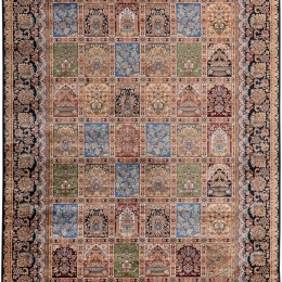 Χαλί Babylon 301 Με Κρόσσια Navy Obsession 200X290cm
