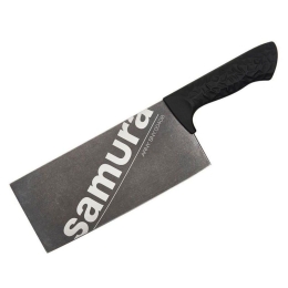 Μαχαίρι Σεφ Ασιατικό SNY-0040B Arny Stonewash 20,9cm Black Samura Ανοξείδωτο Ατσάλι
