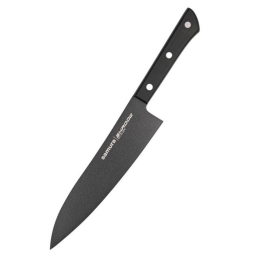Μαχαίρι Grand Santoku Shadow SH-0096 20,5cm Black Samura Ανοξείδωτο Ατσάλι