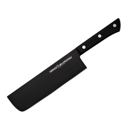 Μαχαίρι Nakiri Shadow SH-0043 18,3cm Black Samura Ανοξείδωτο Ατσάλι
