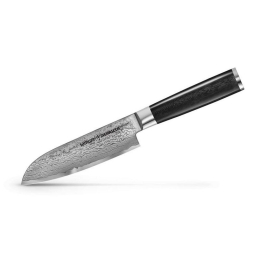 Μαχαίρι Santoku Damascus SD-0092 15,5cm Black Samura Ανοξείδωτο Ατσάλι