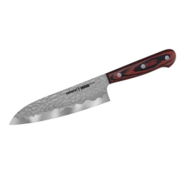 Μαχαίρι Santoku Kaiju SKJ-0095 18,7cm Natural Samura Ατσάλι,Ξύλο