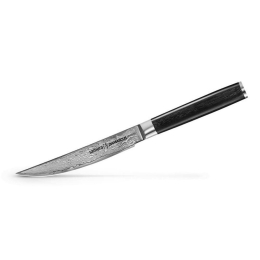 Μαχαίρι Κρέατος Damascus SD-0031 13,5cm Black Samura Ανοξείδωτο Ατσάλι