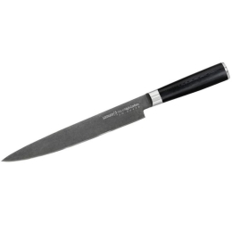 Μαχαίρι Τεμαχισμού MO-V Stonewash SM-0045B 23cm Black Samura Ανοξείδωτο Ατσάλι