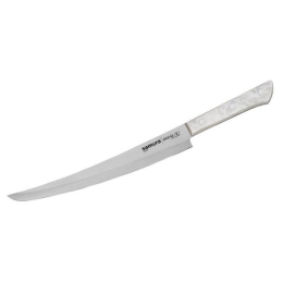 Μαχαίρι Τεμαχισμού Tanto Harakiri SHR-0046AWT 23cm White Samura Ανοξείδωτο Ατσάλι
