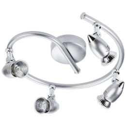 Φωτιστικό Οροφής - Σποτ ColVIlle IV 5737 Silver Nowodvorski Polyamide