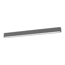Φωτιστικό Οροφής - Πλαφονιέρα Soft Led 9535 Graphite Nowodvorski Αλουμίνιο, Πλαστικό