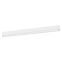 Φωτιστικό Οροφής - Πλαφονιέρα Soft Led 9540 White Nowodvorski Αλουμίνιο, Πλαστικό