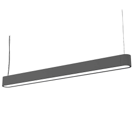 Φωτιστικό Οροφής - Ράγα Soft Led 9543 Graphite Nowodvorski Αλουμίνιο, Πλαστικό