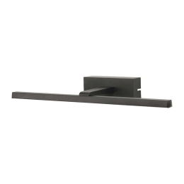 Φωτιστικό Τοίχου Van Gogh Led S 9351 Black Nowodvorski Αλουμίνιο, Πλαστικό