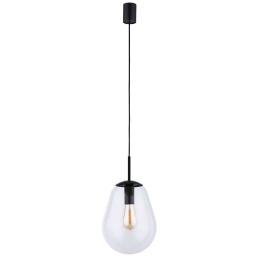 Φωτιστικό Οροφής Pear S 7800 E27 40W Black Nowodvorski Μέταλλο,Γυαλί
