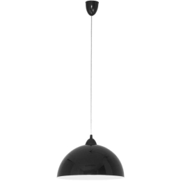 Φωτιστικό Οροφής Hemisphere S 4838 Black-White Nowodvorski Μέταλλο