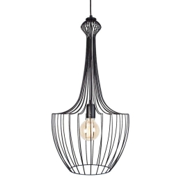 Φωτιστικό Οροφής Luksor S 8851 Black Nowodvorski Μέταλλο