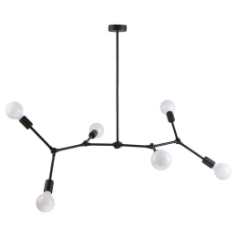 Φωτιστικό Οροφής Twig VI 9138 Black Nowodvorski Μέταλλο
