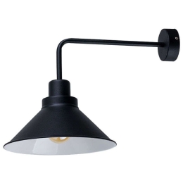 Φωτιστικό Τοίχου Craft I 9151 Black-White Nowodvorski Μέταλλο