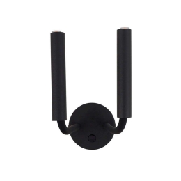 Φωτιστικό Τοίχου Stalactite II 8353 Black Nowodvorski Μέταλλο