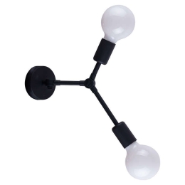 Φωτιστικό Τοίχου Twig II 9141 Black Nowodvorski Μέταλλο