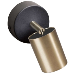 Φωτιστικό Τοίχου Eye Spot Led I 8816 Black-Brass Nowodvorski Μέταλλο