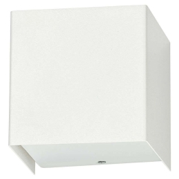 Φωτιστικό Τοίχου - Απλίκα Cube 5266 White Nowodvorski Metal, Glass