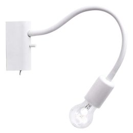 Φωτιστικό Τοίχου Flex I 9774 White Nowodvorski Μέταλλο,Πλαστικό