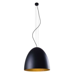 Φωτιστικό Οροφής Egg L 9024 Black-Gold Nowodvorski Πολυρεσίνη