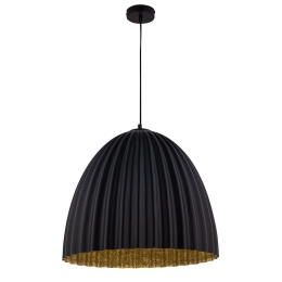 Φωτιστικό Οροφής Telma L 70 32027 58x70 Black-Gold Sigma Lighting Υαλοβάμβακας