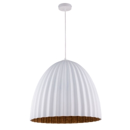 Φωτιστικό Οροφής Telma L 70 32030 58x70 White-Copper Sigma Lighting Υαλοβάμβακας