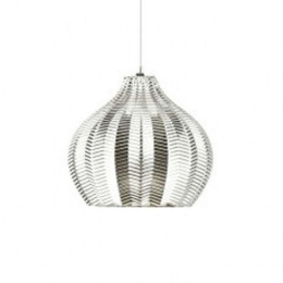 Φωτιστικό Οροφής Iris/2 2741 Φ22x20/350cm 1xE14 Chrome Sikrea Μέταλλο,Γυαλί