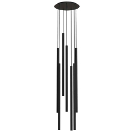 Φωτιστικό Οροφής Laser 7667 7xG9 100 Black Nowodvorski Μέταλλο