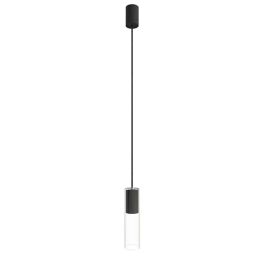 Φωτιστικό Οροφής Cylinder M 7865 10W GU10 Black Nowodvorski Μέταλλο,Γυαλί