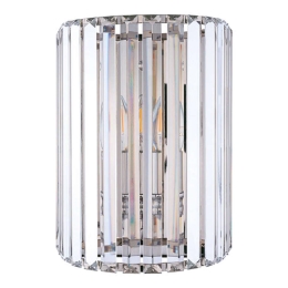 Φωτιστικό Τοίχου - Απλίκα Boston 8153 1x40W E14 Chrome Nowodvorski Μέταλλο,Γυαλί