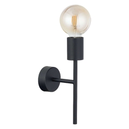 Φωτιστικό Τοίχου - Απλίκα Radius B 7762 1xE27 max 60W Black Nowodvorski Μέταλλο