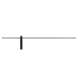Φωτιστικό Τοίχου - Απλίκα Impulse L 8117 15W Led Black Nowodvorski Αλουμίνιο, Πλαστικό