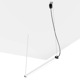 Φωτιστικό Οροφής - Ράγα 8910 36W Led White-Black Nowodvorski Αλουμίνιο, Πλαστικό