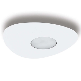 Φωτιστικό Οροφής - Πλαφονιέρα Organic 8305 1xGX53 12W 20,5cm White Nowodvorski Μέταλλο