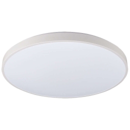 Φωτιστικό Οροφής - Πλαφονιέρα Agnes Round 8208 Led 32W 3000K Φ49cm White Nowodvorski Μέταλλο,Πλαστικό