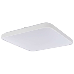 Φωτιστικό Οροφής - Πλαφονιέρα Agnes Square 8113 Led 32W 3000K 43,5X43,5cm White Nowodvorski Μέταλλο,Πλαστικό