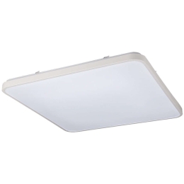 Φωτιστικό Οροφής - Πλαφονιέρα Agnes Square 8133 Led 64W 4000K 63,5X63,5cm White Nowodvorski Μέταλλο,Πλαστικό