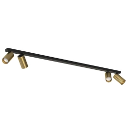 Φωτιστικό Οροφής - Σποτ Mono 7784 4xGU10 10W Solid Brass Nowodvorski Μέταλλο,Πλαστικό
